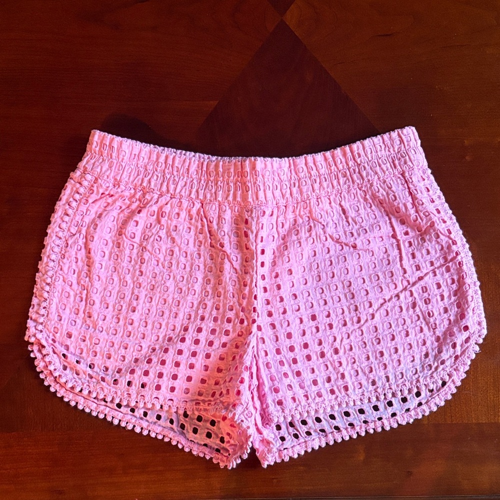 Lilly Pulitzer for Target Pink Eyelet  Shorts